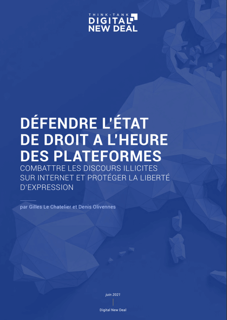 DEFENDRE L’ETAT DE DROIT A L’HEURE DES PLATEFORMES