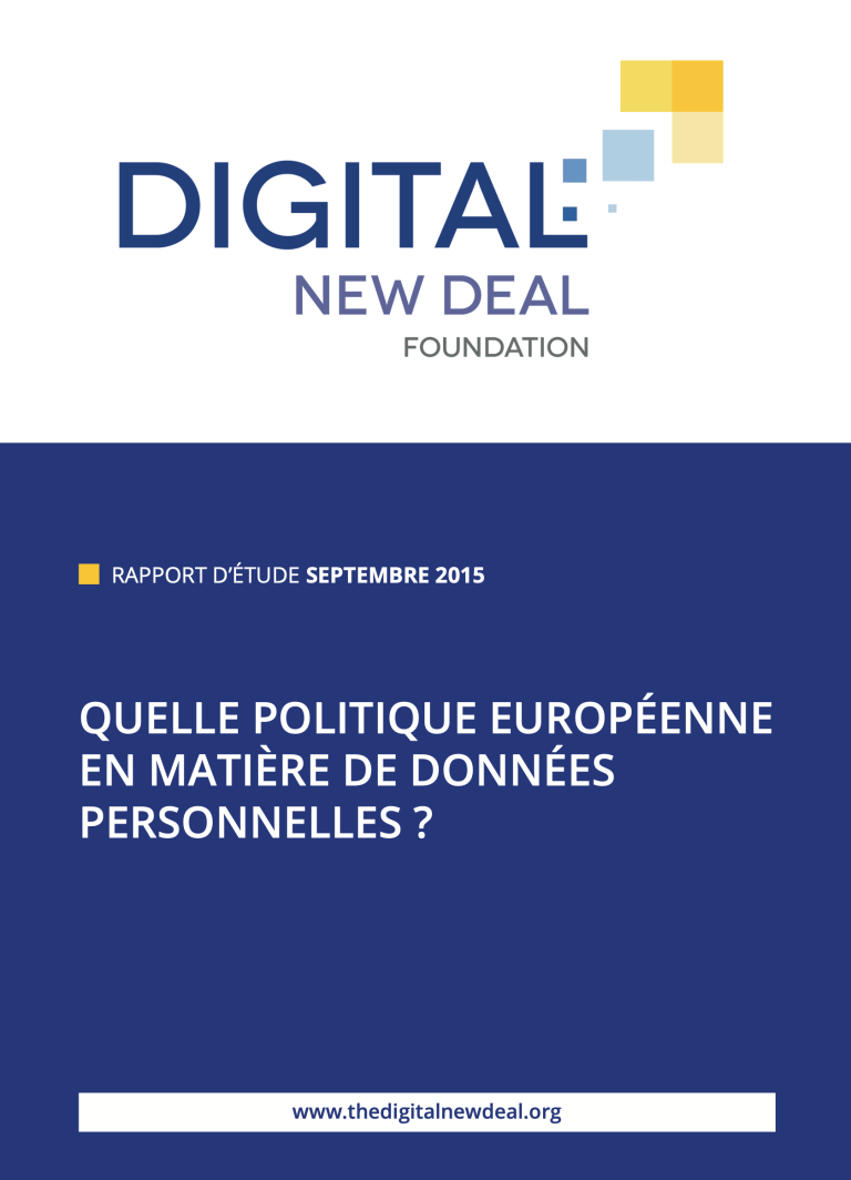 Quelle politique européenne en matière de données personnelles ?