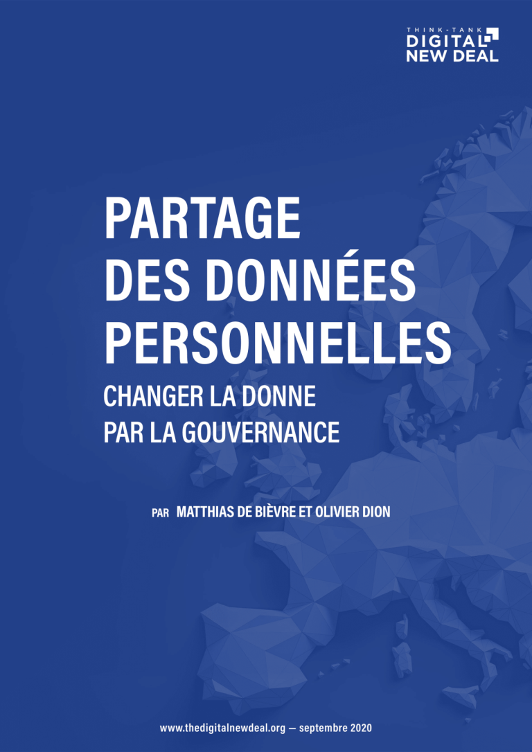 Partage des données personnelles : changer la donne par la gouvernance
